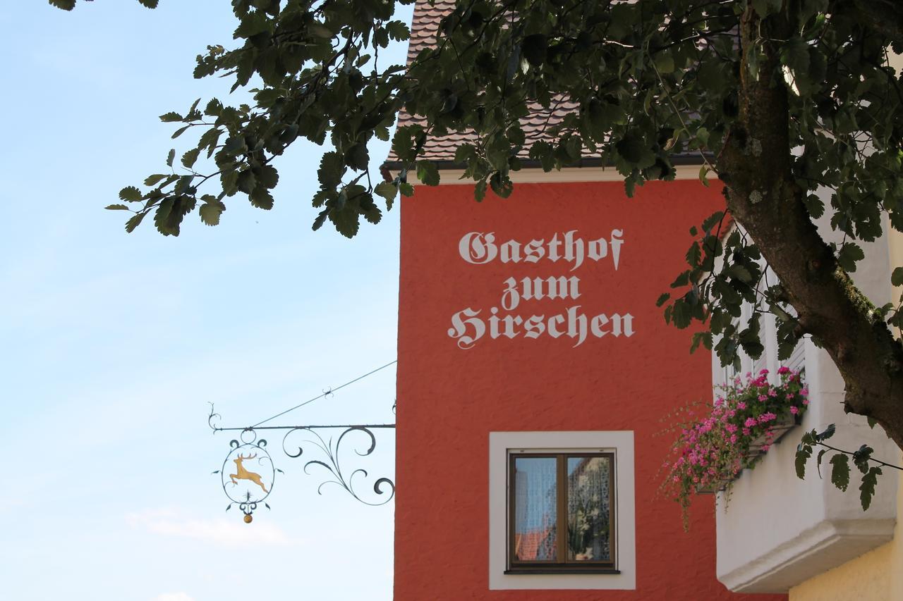 Hotel-Gasthof Zum Hirschen Durrwangen Bagian luar foto