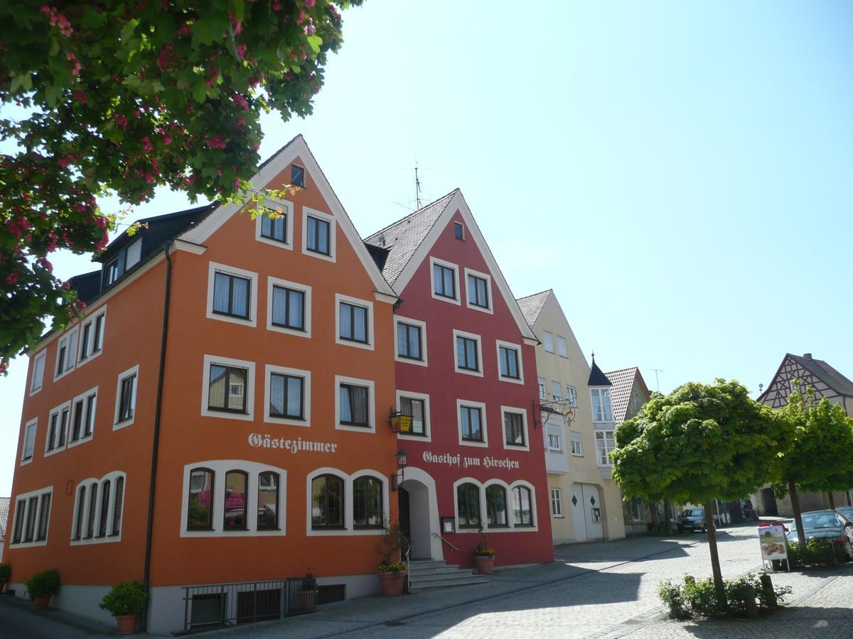 Hotel-Gasthof Zum Hirschen Durrwangen Bagian luar foto